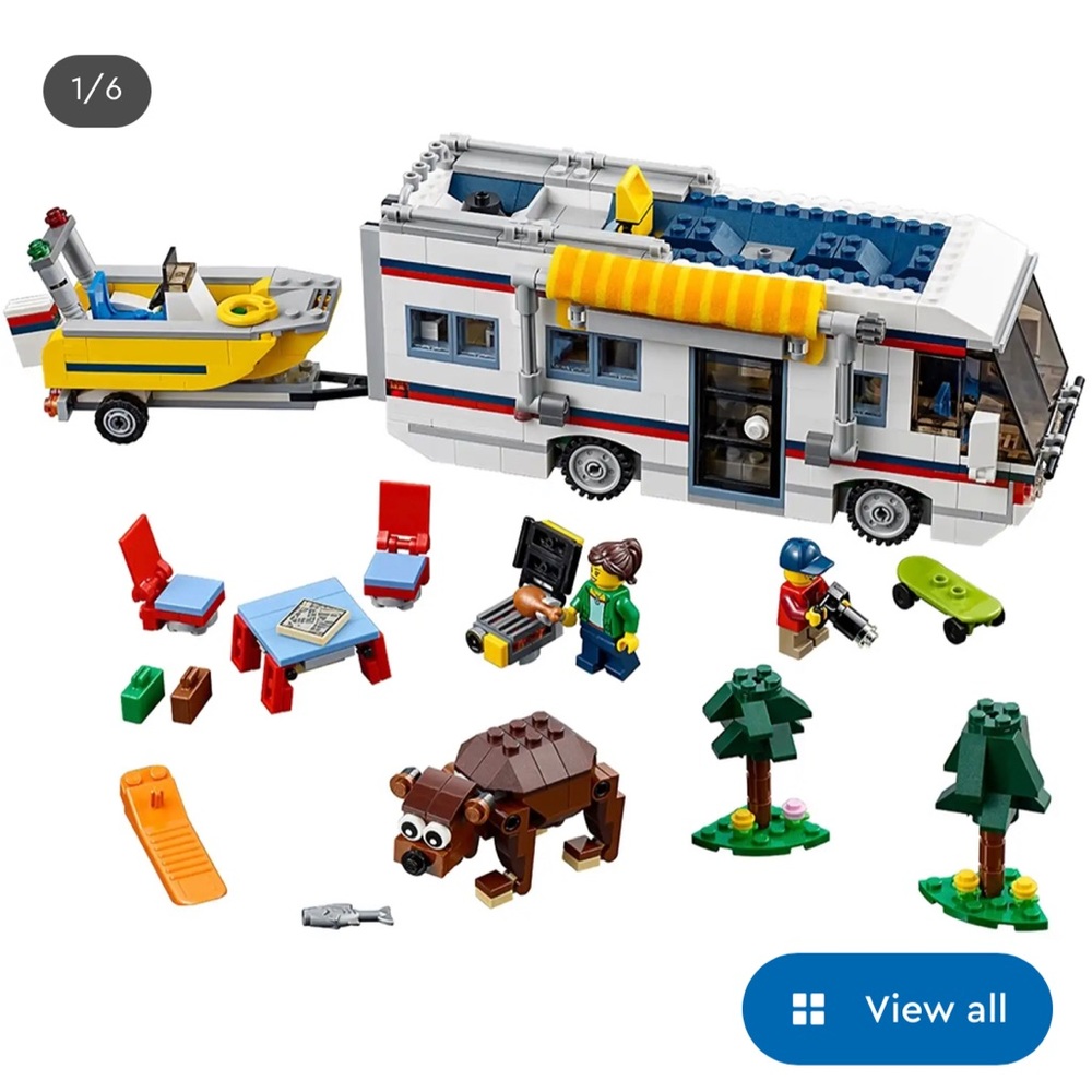 NIB LEGO 31052 Creator Vacation Getaways RV Boat bear house retired set bundle! - Picture 5 of 9